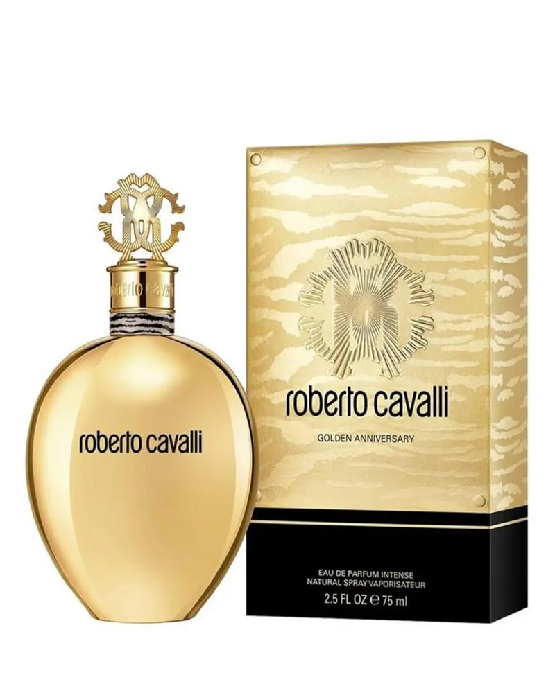 عطر روبرتو کاوالی ادو پرفیوم طلایی Roberto Cavalli Eau De Parfum Gold