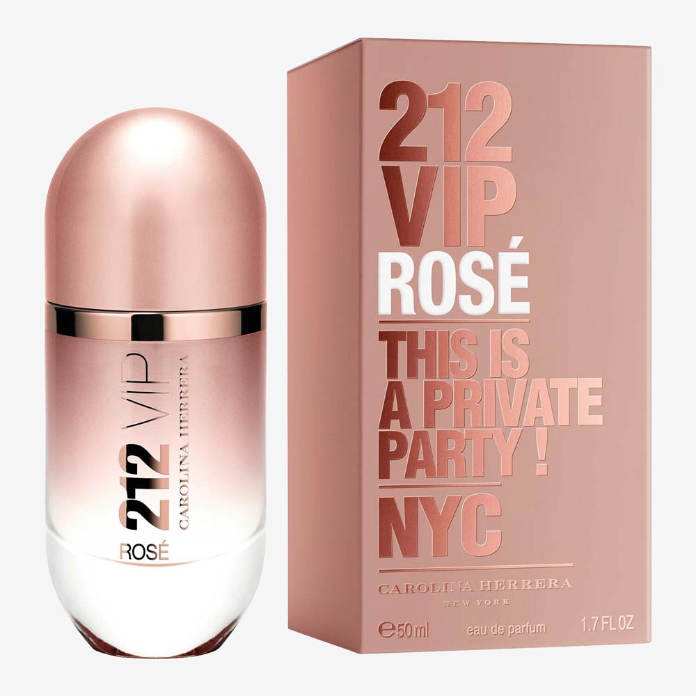 عطر کارولینا هررا 212 وی آی پی رز Carolina Herrera 212 VIP Rose